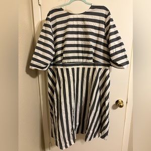 Who What Wear Striped Dress- 2X